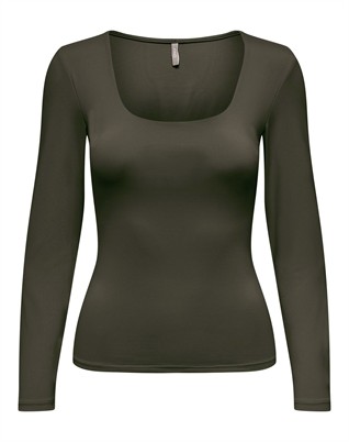 Ea 2-Way Deep Neck T-shirt